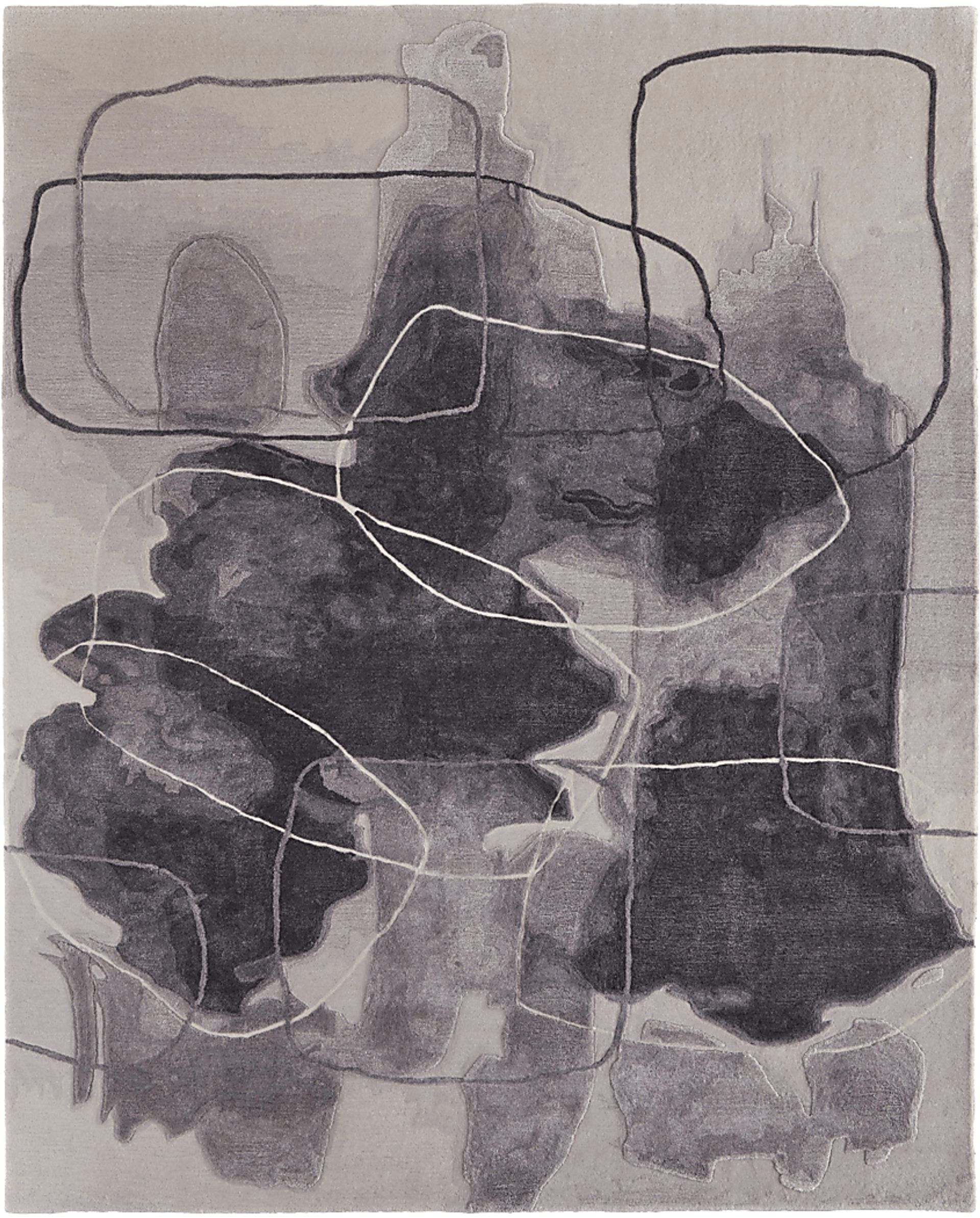 Paris Atelier Gray 8' x 10' Rug - Image 1