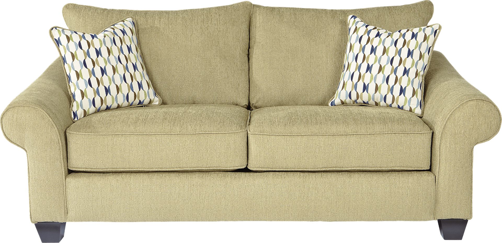 Park Brooke Sage Sleeper Loveseat - Image 1
