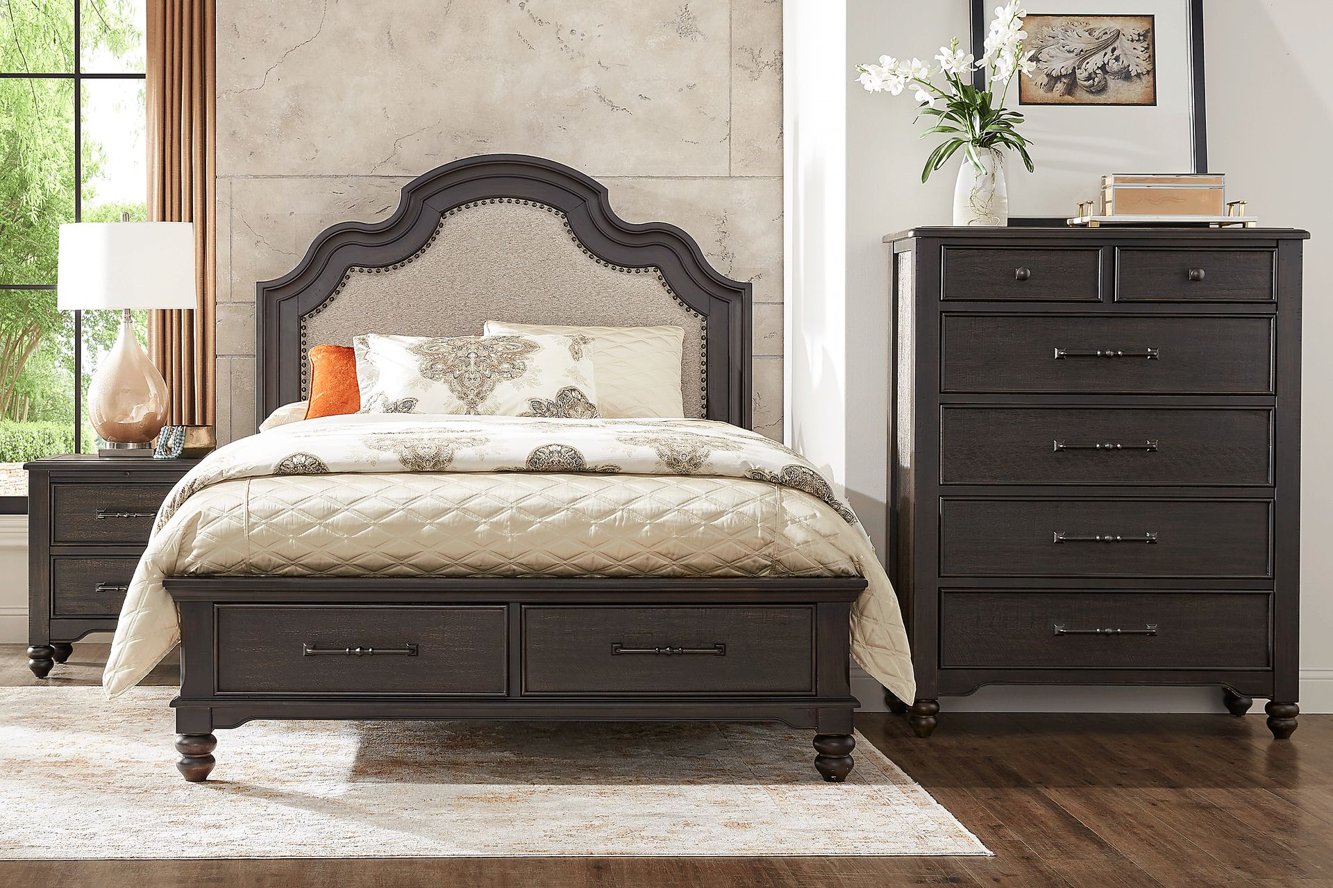 Park Grove Black King Storage Bed - Image 2