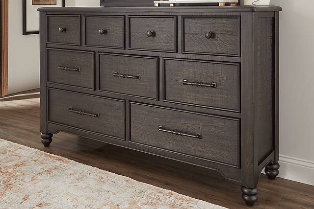 Park Grove Black 5 Pc Queen Bedroom - Thumbnail - Image 7
