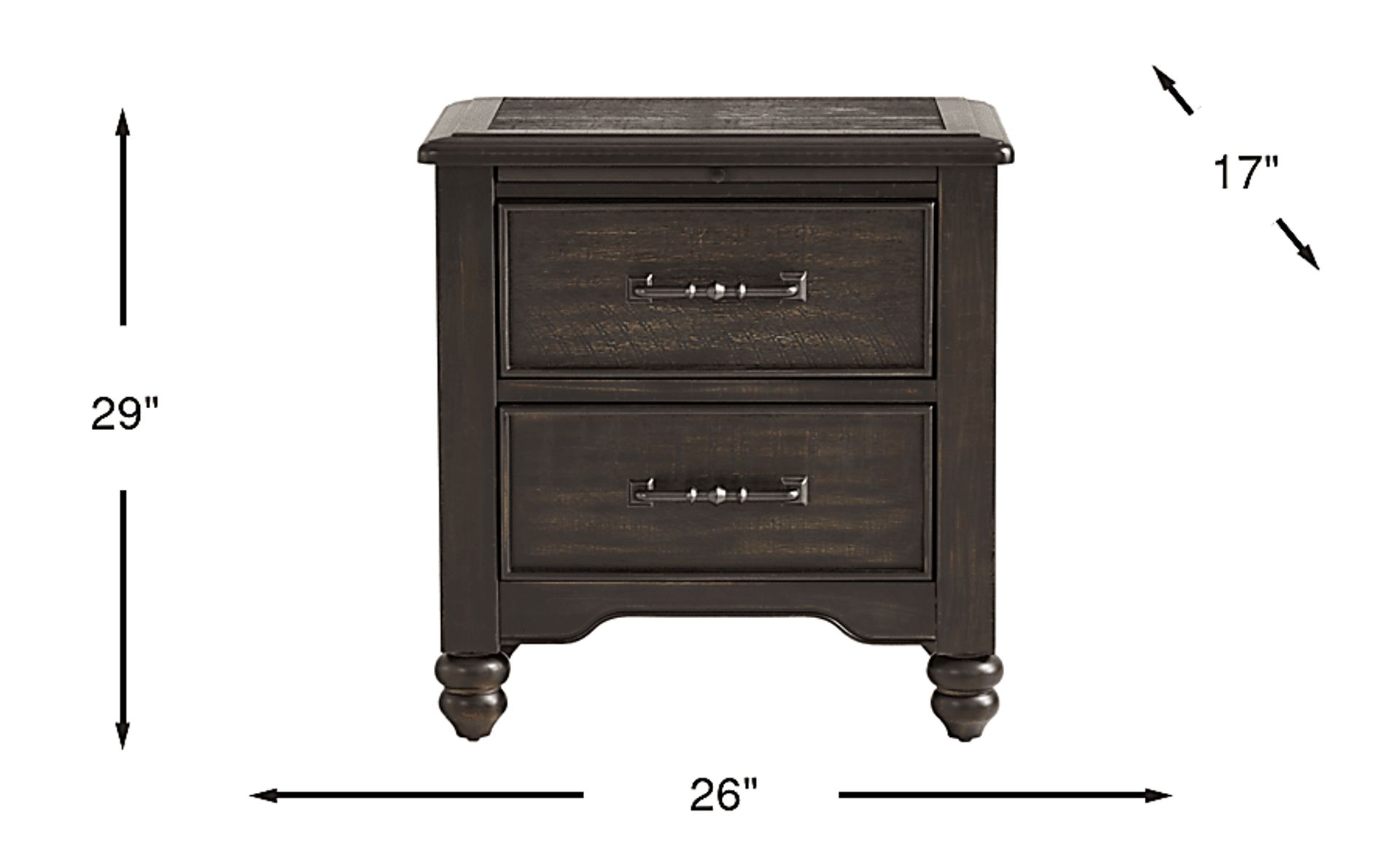 Dimension Image. Please refer to the Dimension Tab on this page for dimension details.