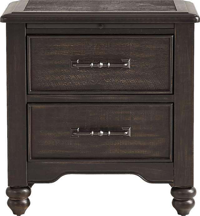 Park Grove Black 7 Pc Queen Bedroom - Thumbnail - Image 11