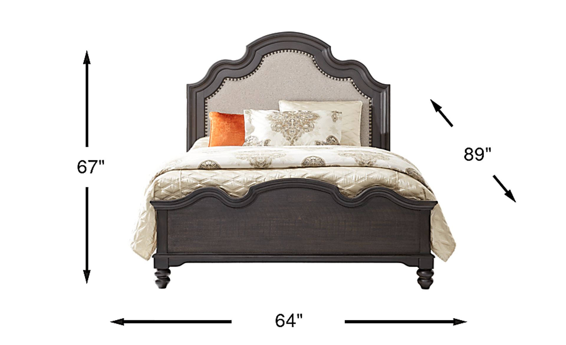 Dimension Image. Please refer to the Dimension Tab on this page for dimension details.