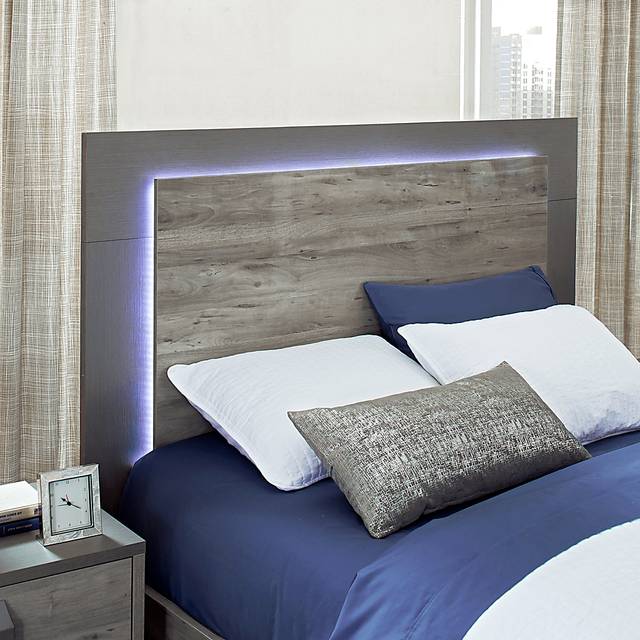 Park Slope Gray 3 Pc King Panel Bed - Thumbnail - Image 4