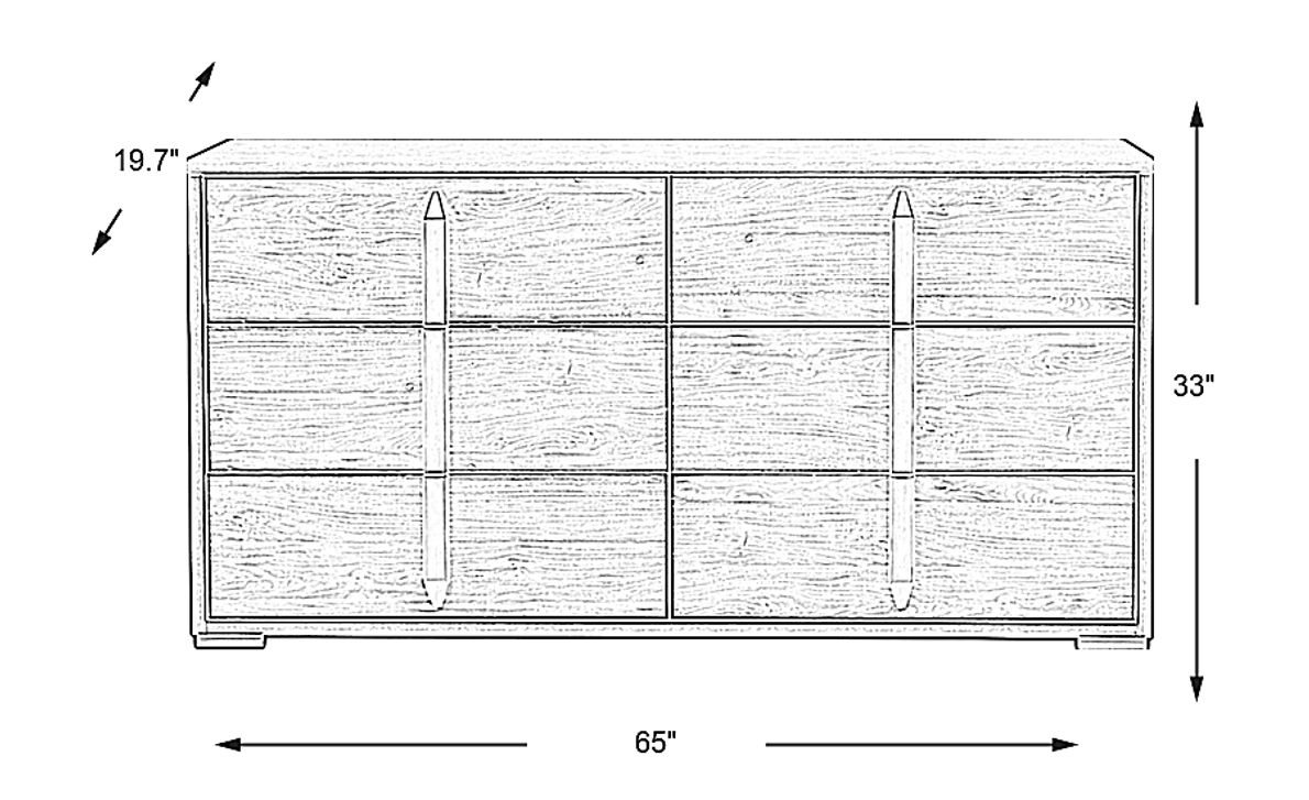 Park Slope Gray Dresser
