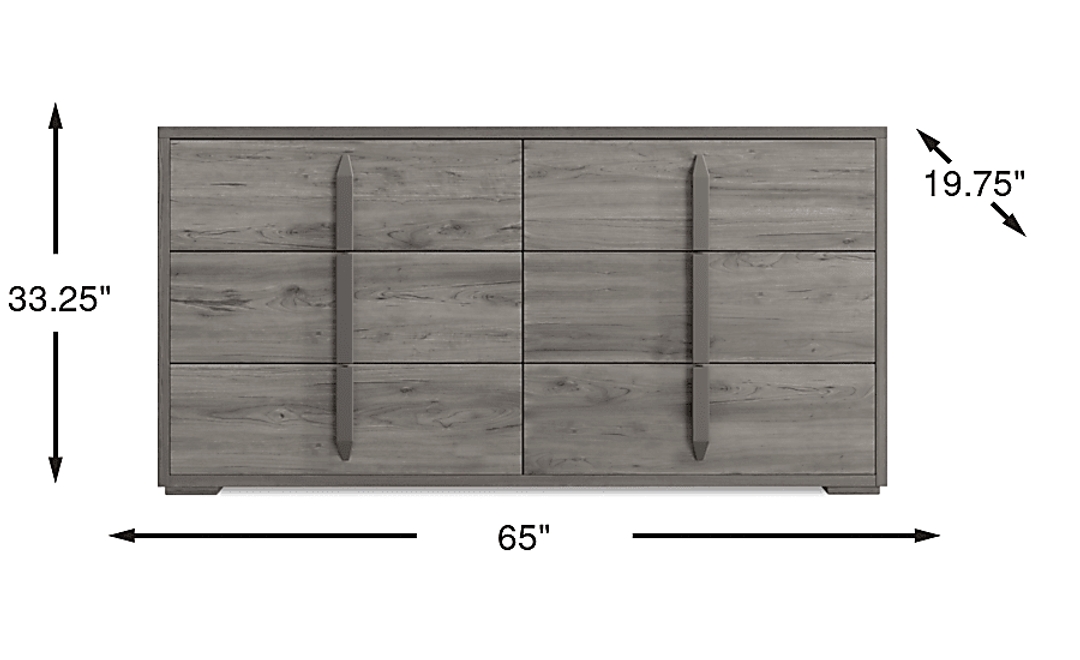 Park Slope Gray Dresser