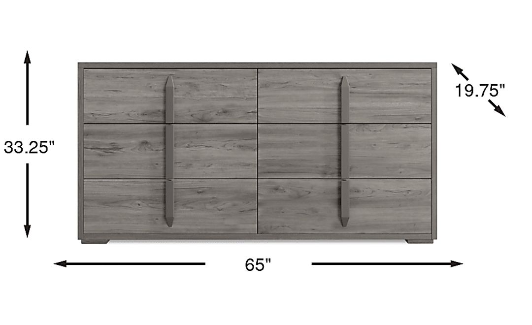 Park Slope Gray Dresser