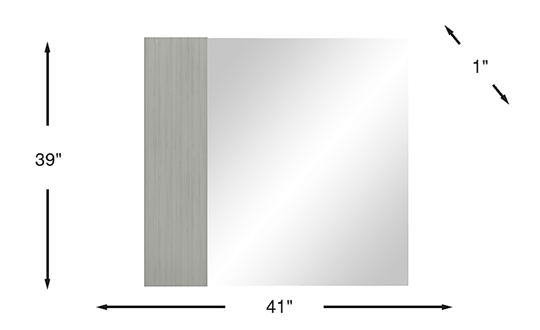 Park Slope Gray Mirror