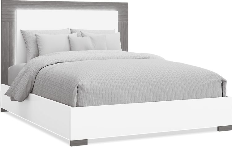 3 pc queen panel bed