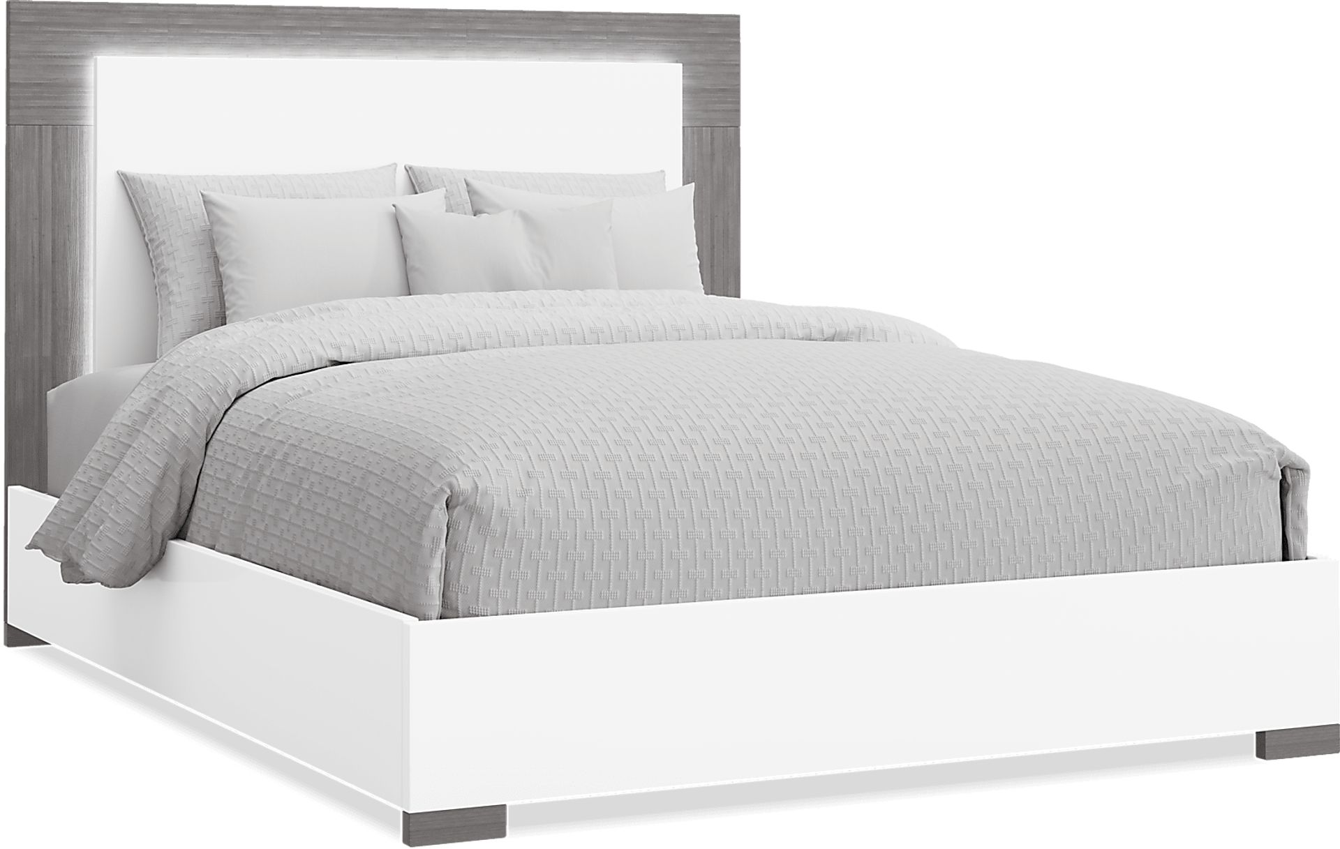 Park Slope White 7 Pc Queen Panel Bedroom - Image 2