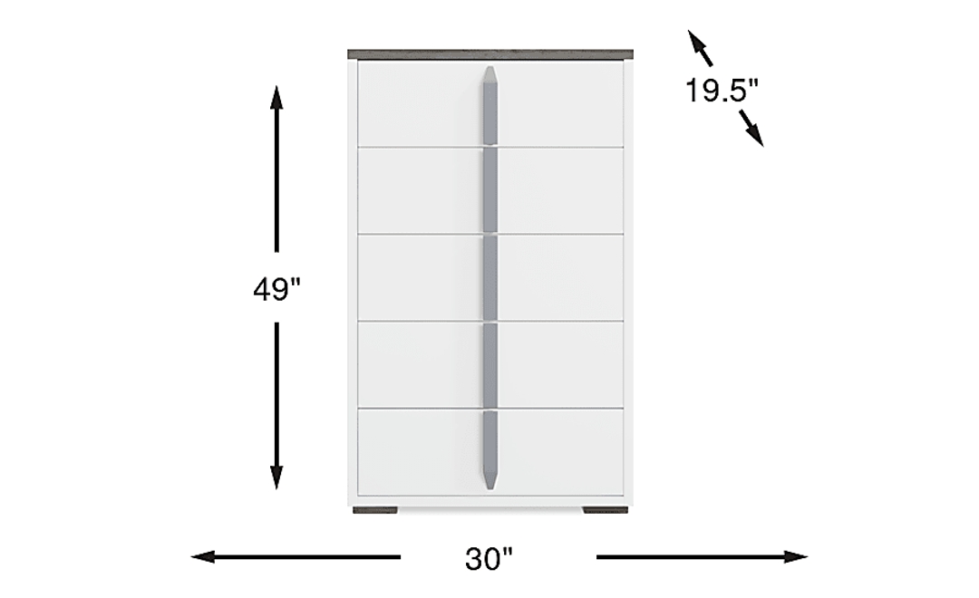 Park Slope White Chest