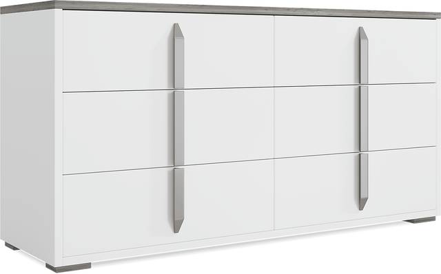 Park Slope White 5 Pc King Upholstered Bedroom - Thumbnail - Image 6