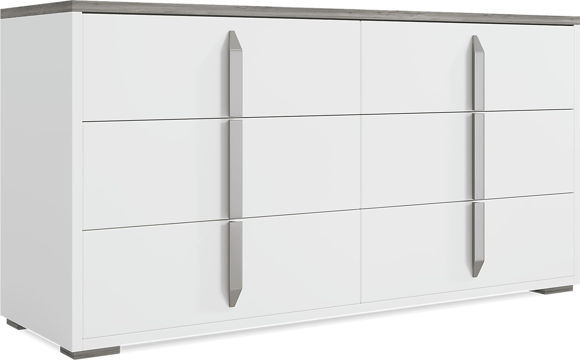 Park Slope White 5 Pc King Panel Bedroom - Image 6
