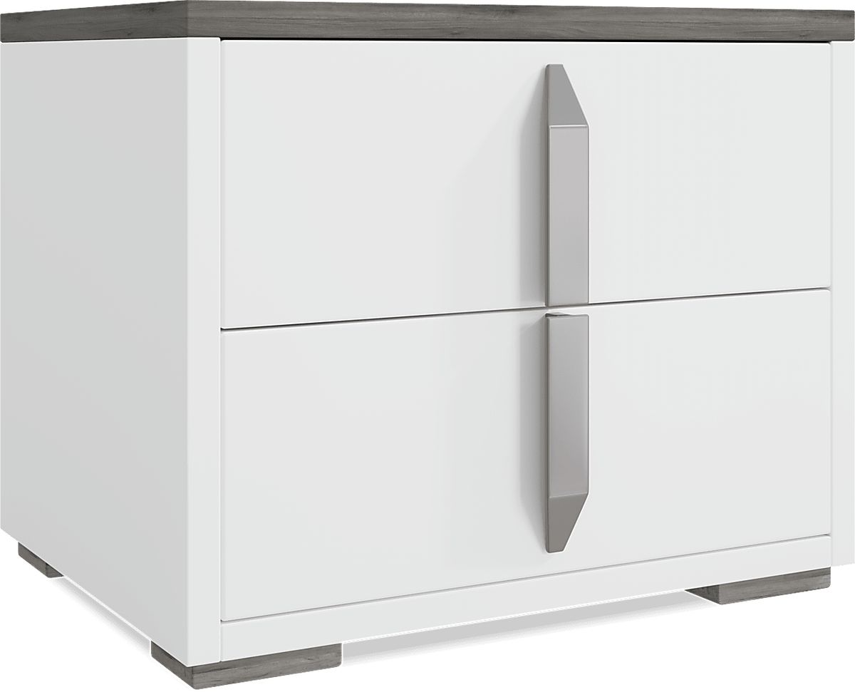 Park Slope 7 Pc White Colors,White Queen Bedroom Set With 3 Pc Queen