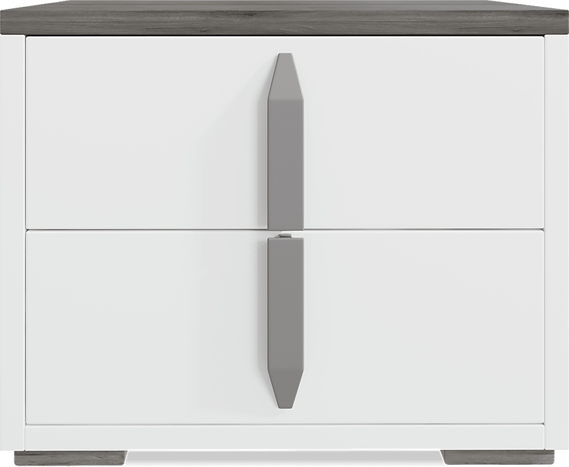 Park Slope 5 Pc White Colors,White King Bedroom Set With 3 Pc King