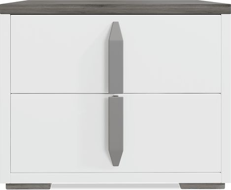 Park Slope White Nightstand