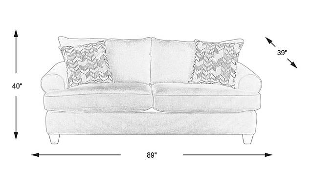 Dimension Image. Please refer to the Dimension Tab on this page for dimension details.