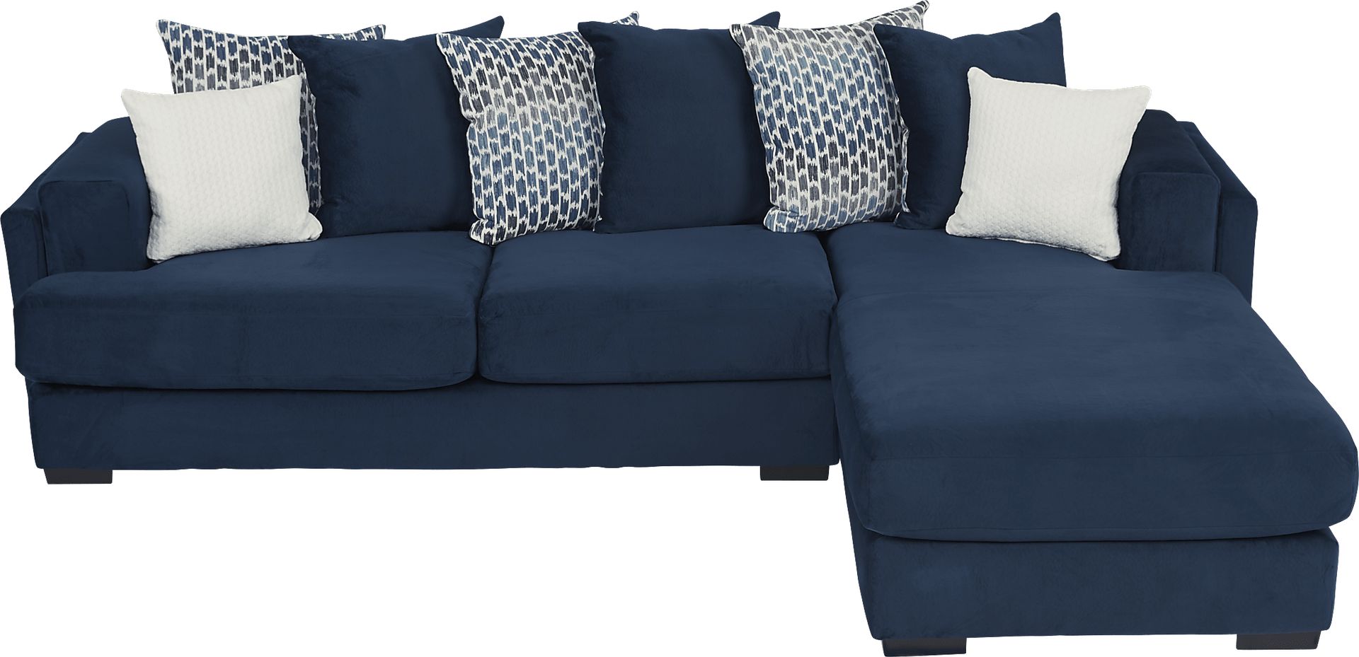 Park Trace Navy 2 Pc Sectional - Image 3