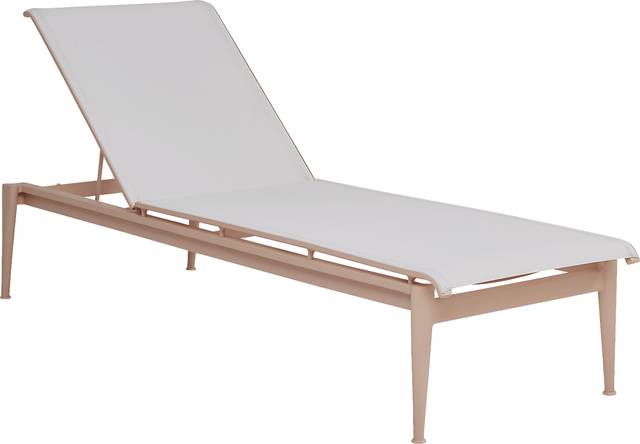 Park Walk Blush Outdoor Chaise - Thumbnail - Image 1
