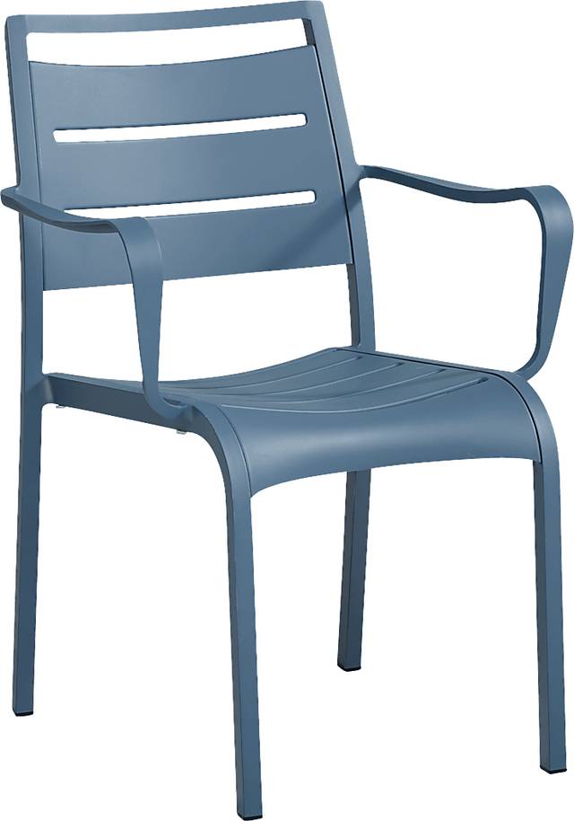 Park Walk Navy Arm Chair - Thumbnail - Image 1
