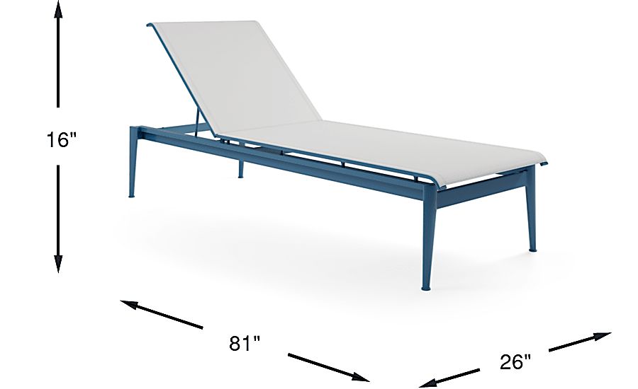 Park Walk Outdoor Chaise - Thumbnail 2