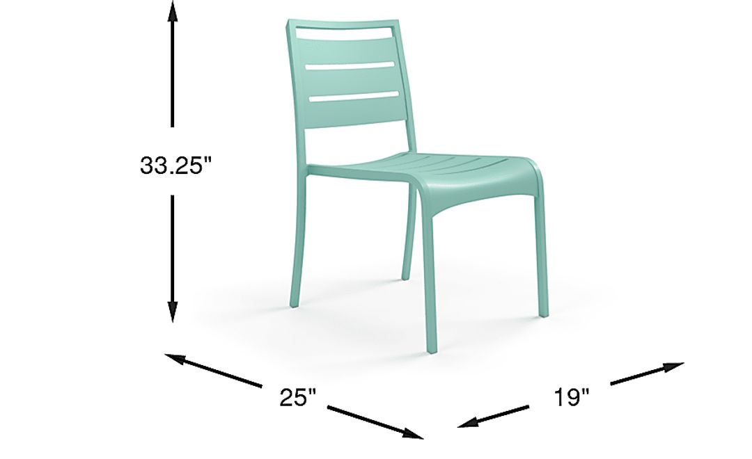 Park Walk Surf Outdoor Side Chair