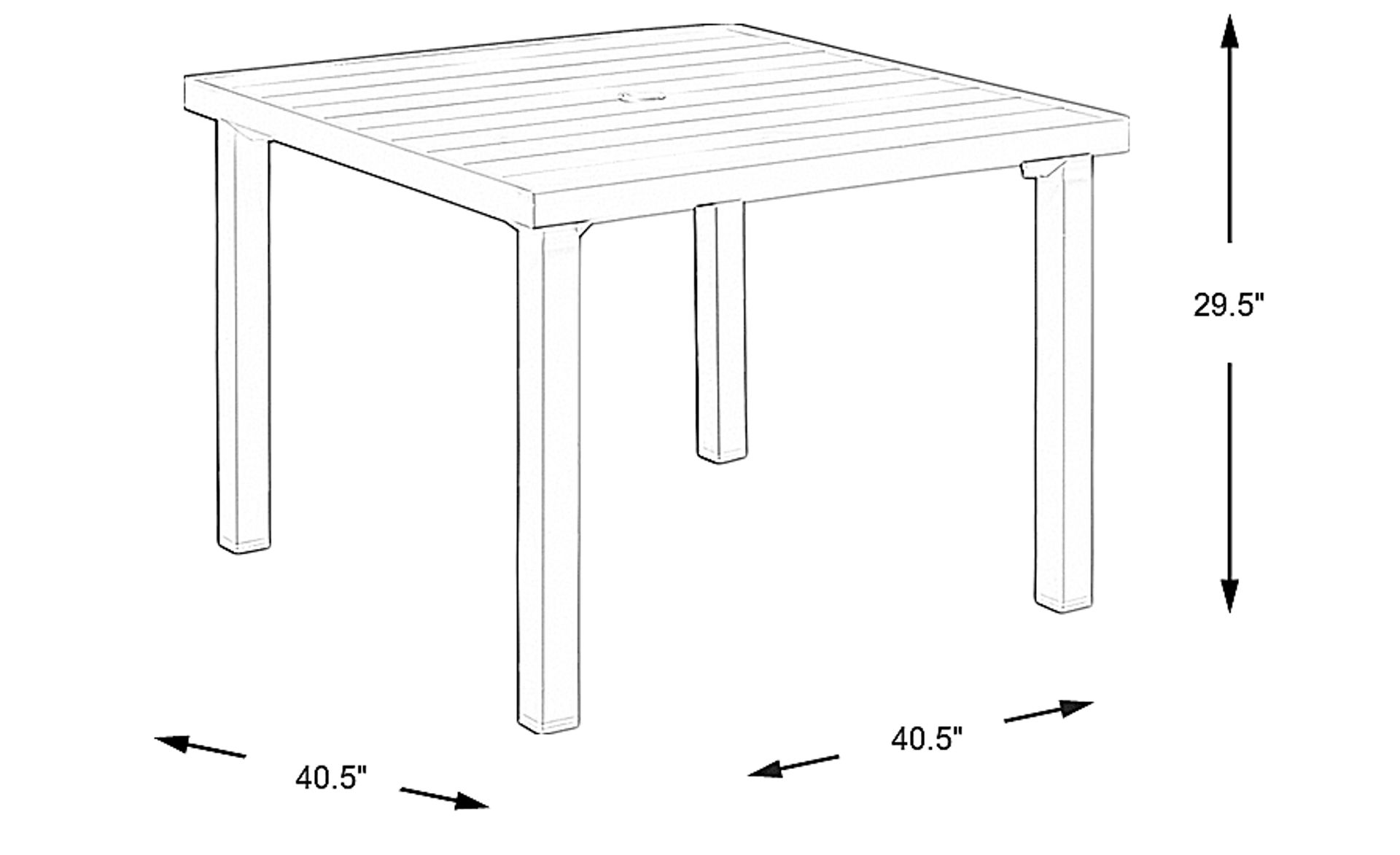 Dimension Image. Please refer to the Dimension Tab on this page for dimension details.