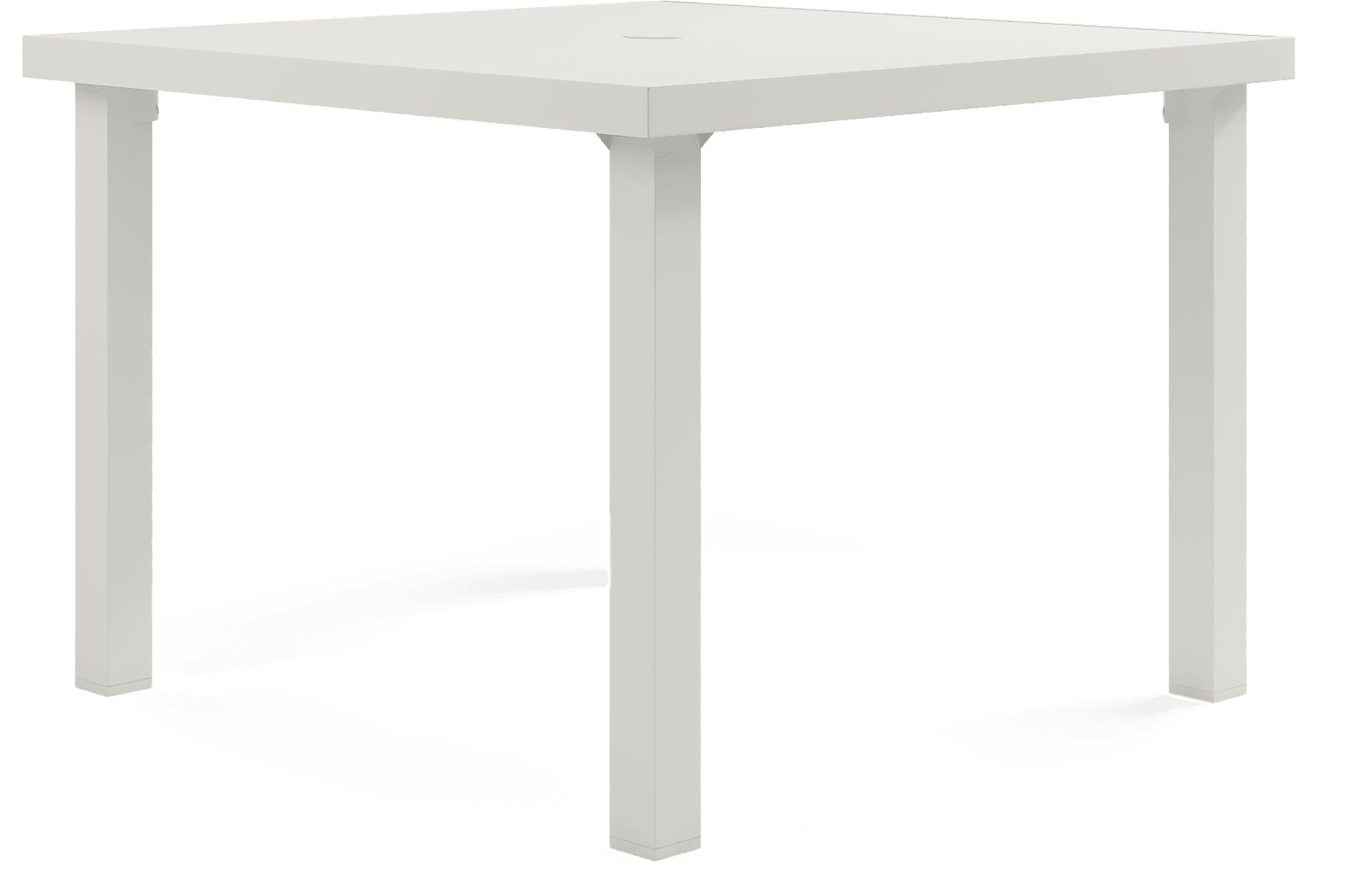 40 in. square dining table