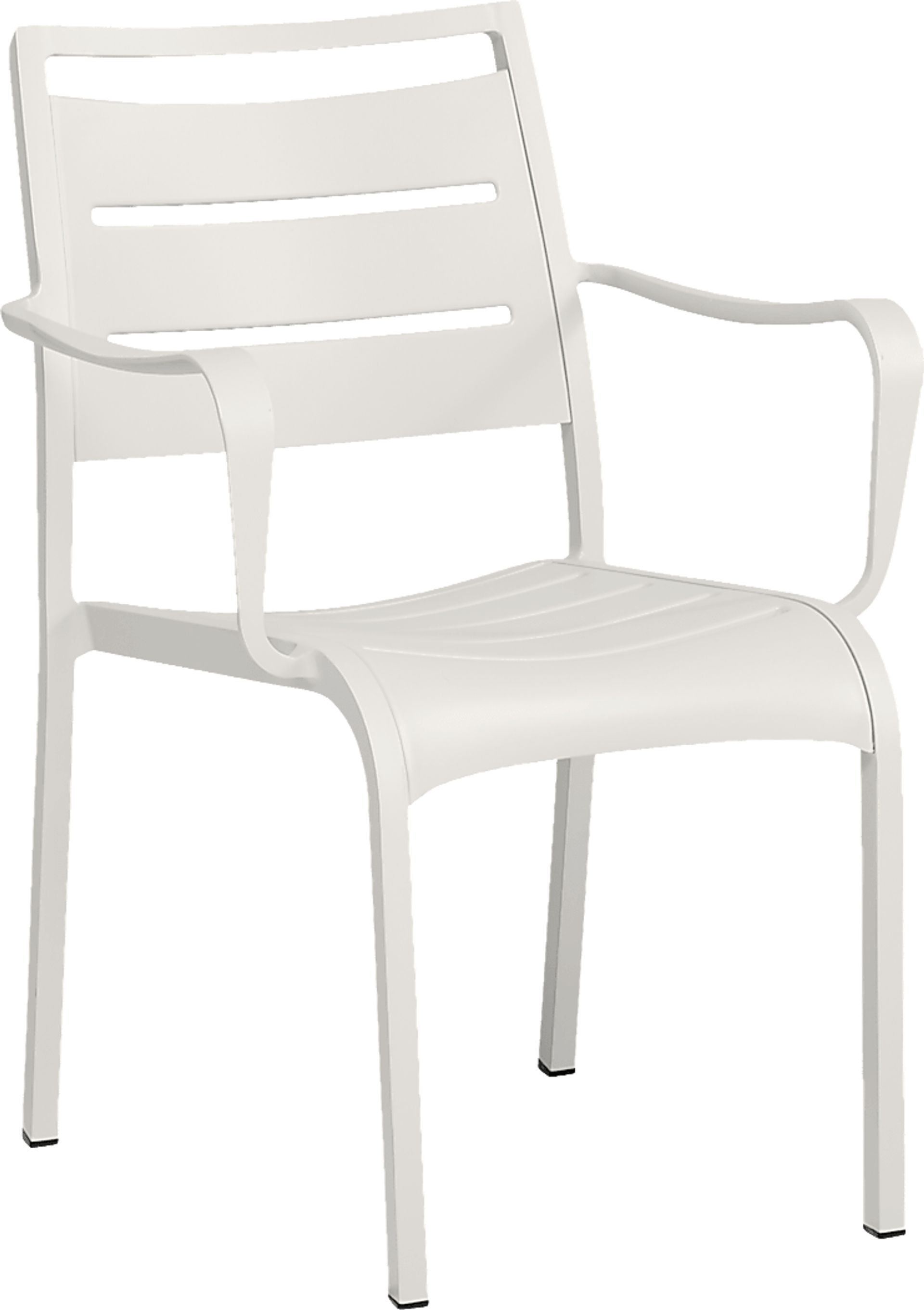 Park Walk White 7 Pc Rectangle Dining Set - Image 6
