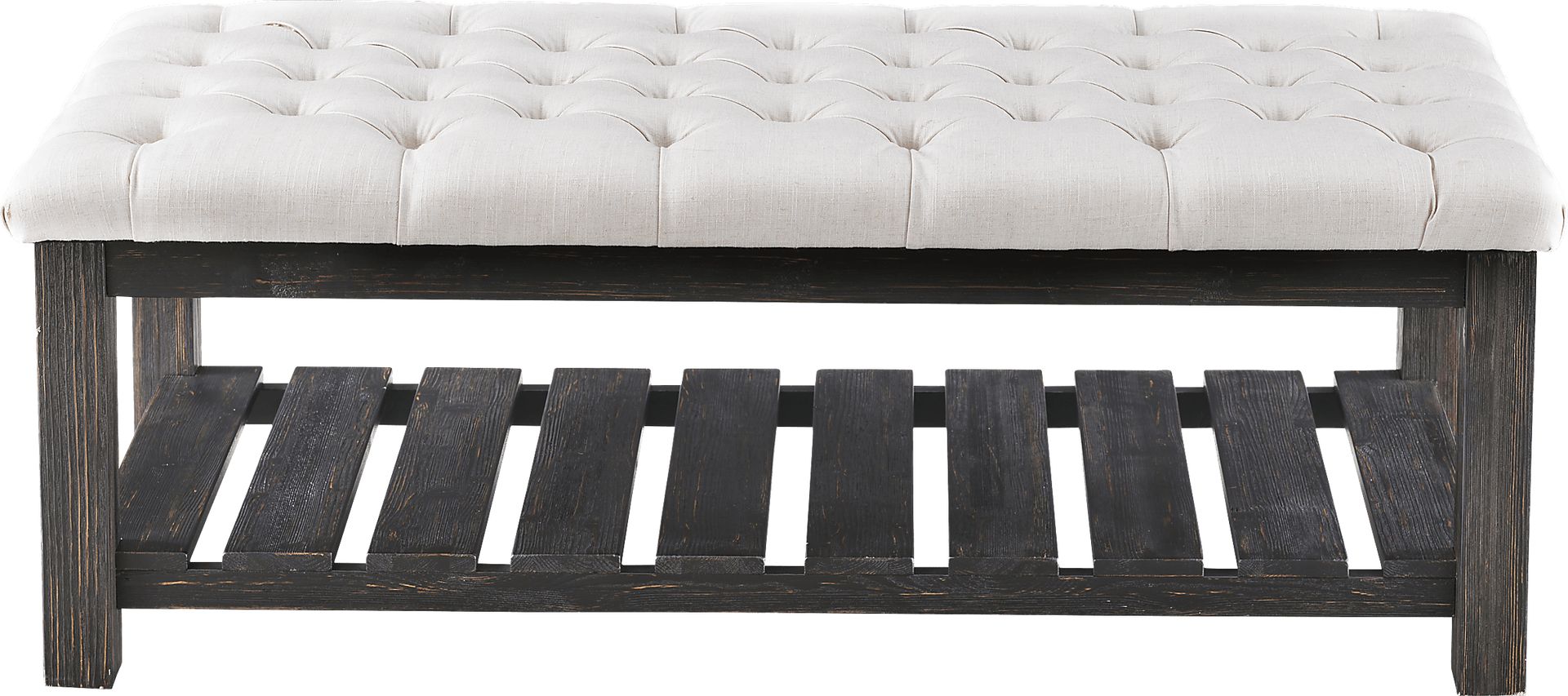 Parkbriar Cream Accent Bench - Image 2
