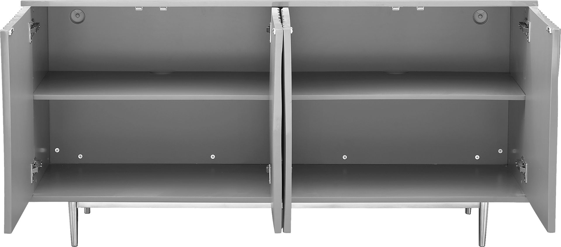 Parkbrook Gray Credenza - Image 4
