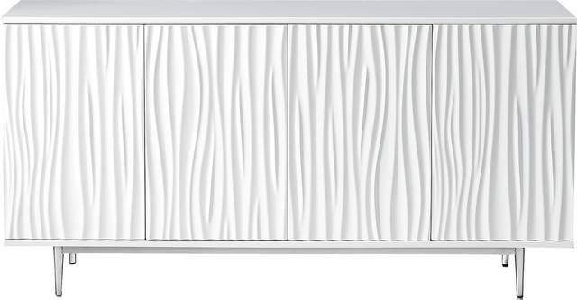 Parkbrook White Credenza - Thumbnail - Image 3