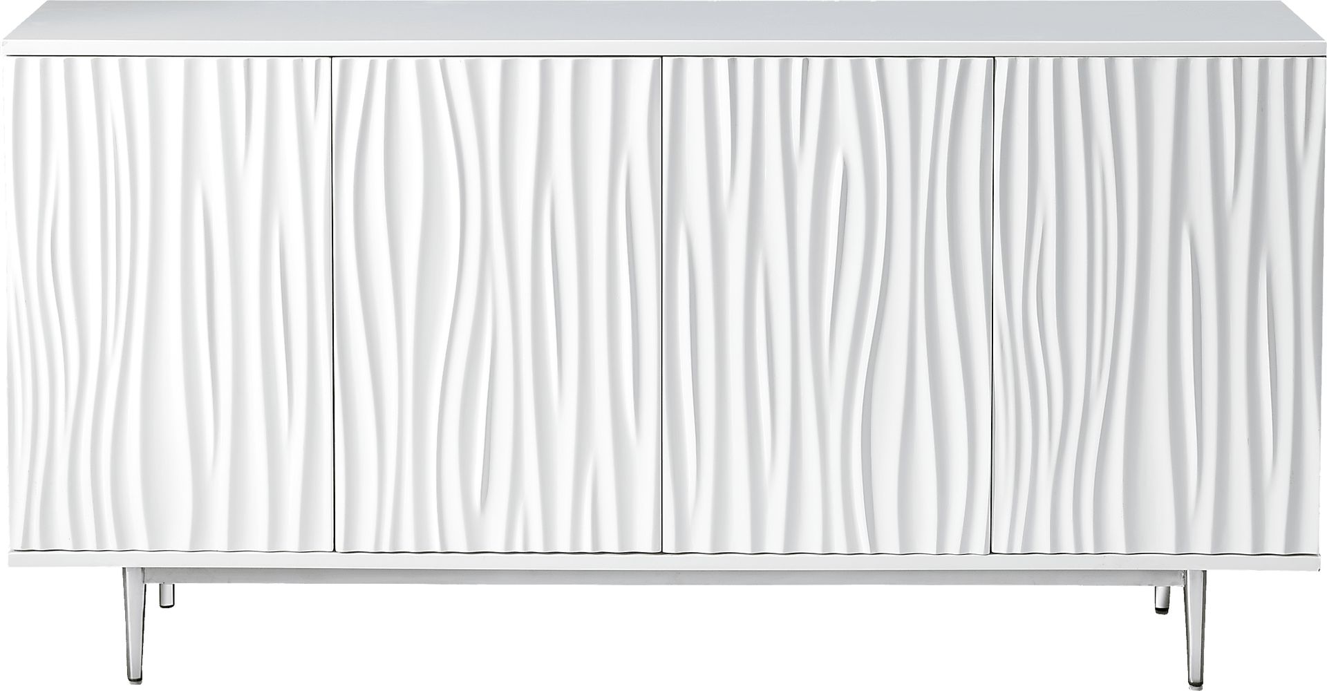 Parkbrook White Credenza - Image 3