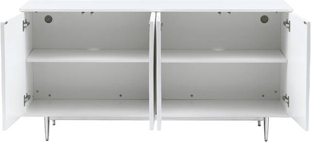 Parkbrook White Credenza - Thumbnail - Image 4