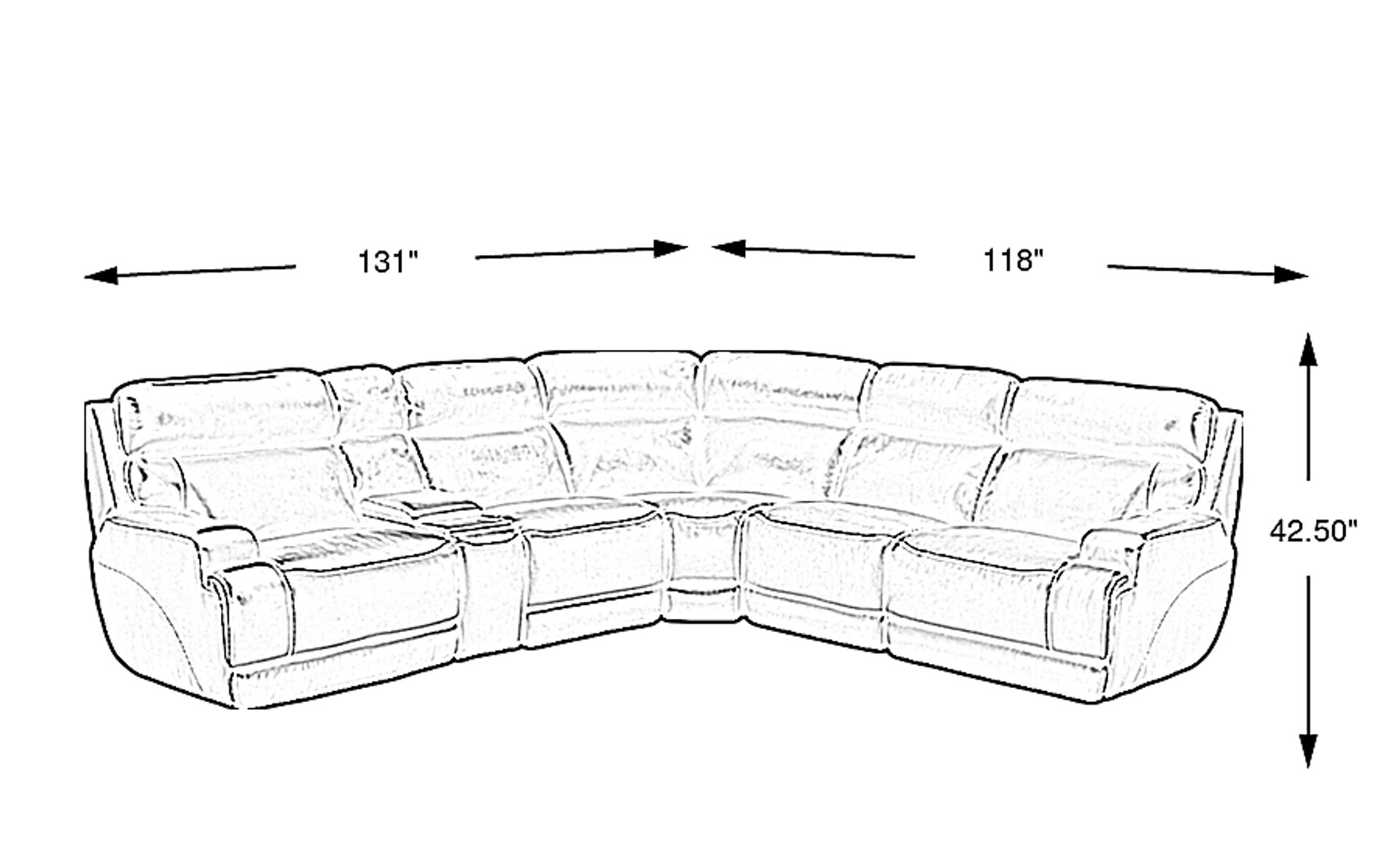 Dimension Image. Please refer to the Dimension Tab on this page for dimension details.