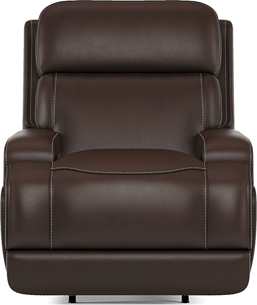 Parker Point Leather Triple Power Rocker Recliner
