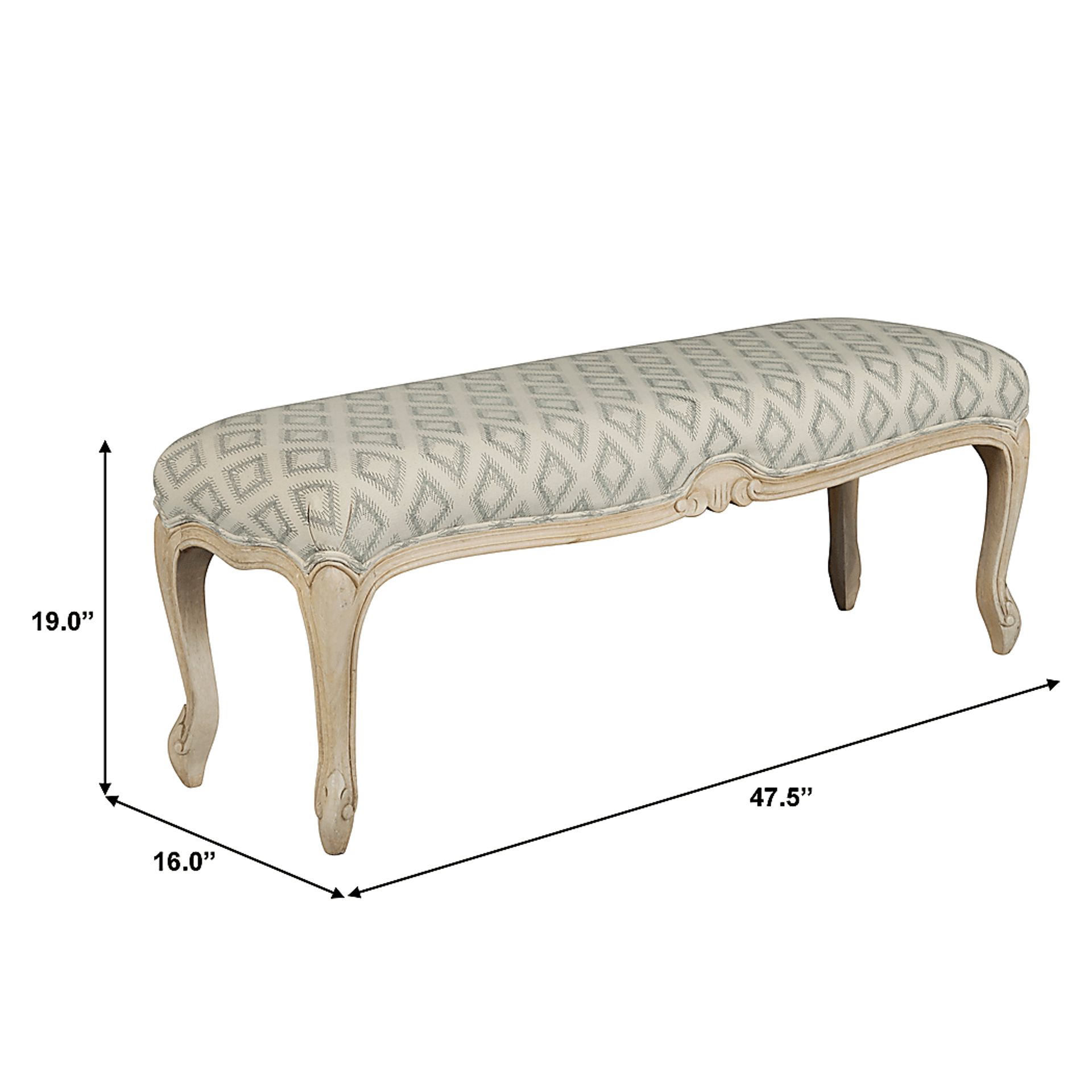 Parkerwood Beige Accent Bench - Image 6