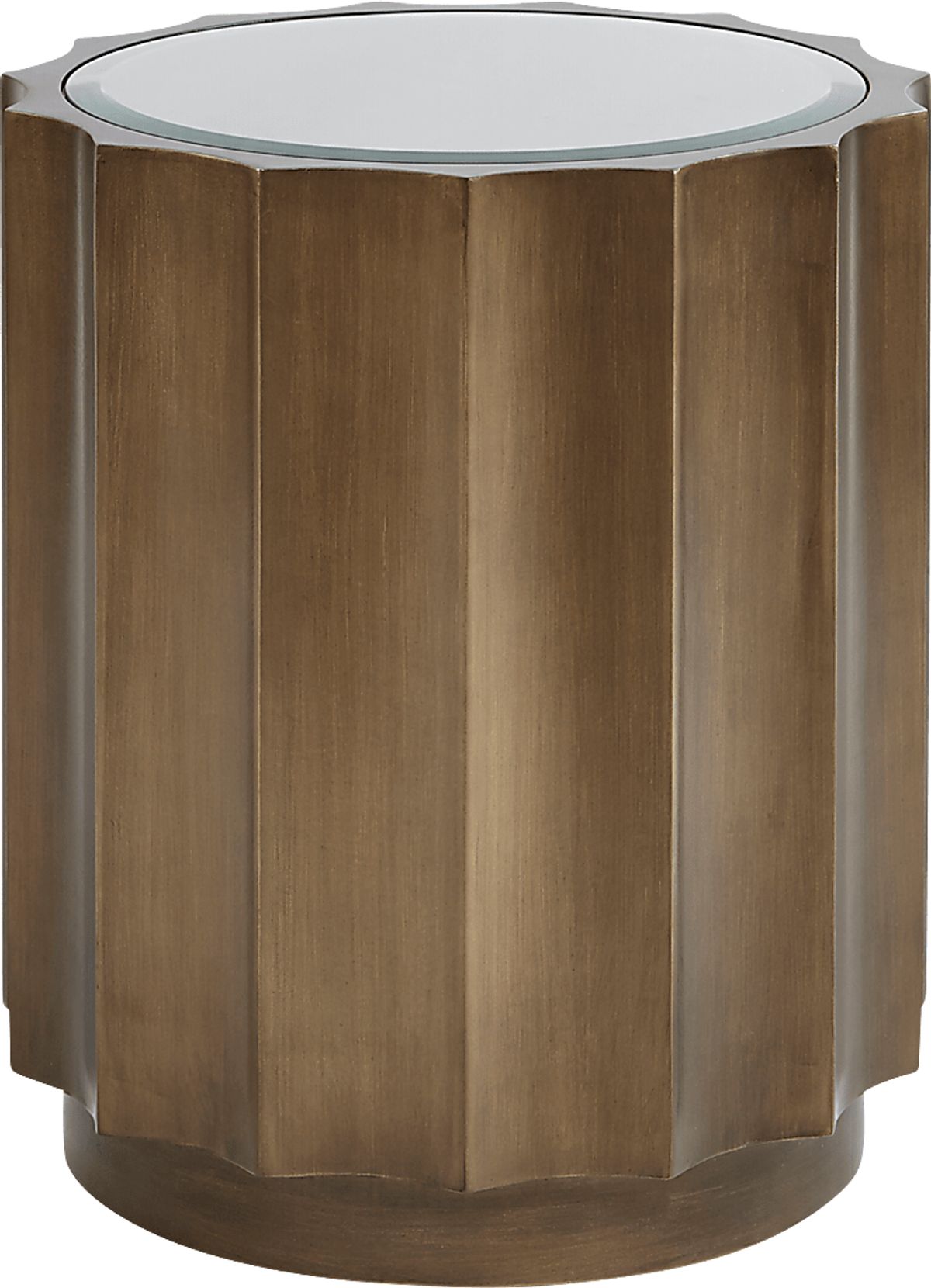 Parkette Bronze Metal Accent Table Rooms to Go