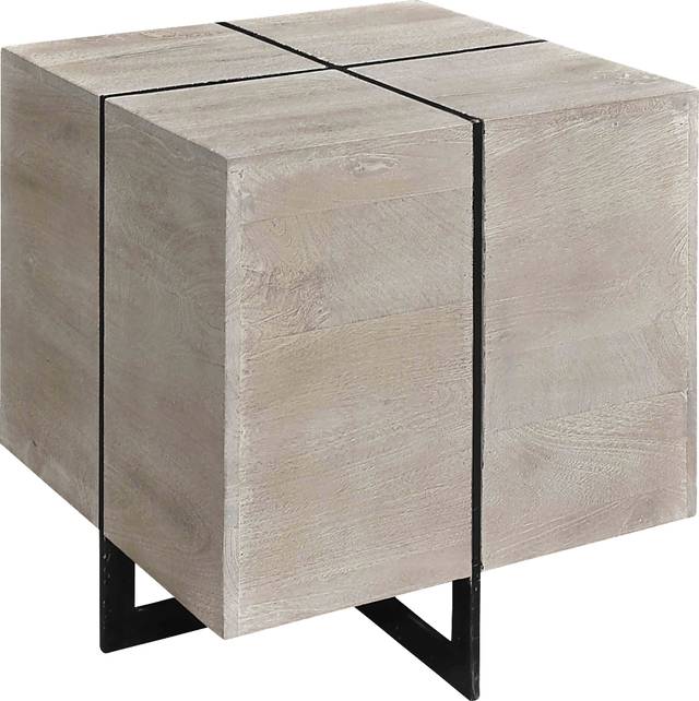 Parkgate White End Table - Thumbnail - Image 1
