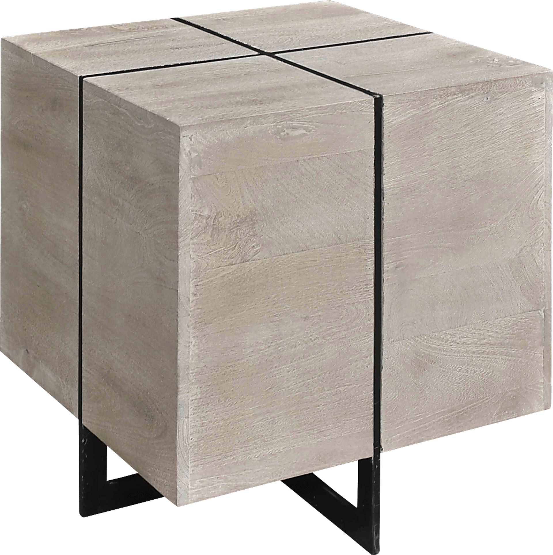 Parkgate White End Table - Image 1