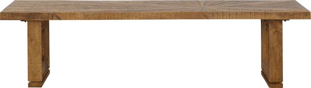 Parkgrove Brown Dining Bench - Thumbnail - Image 5
