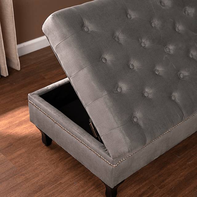 Parkknoll Gray Chaise - Thumbnail - Image 5