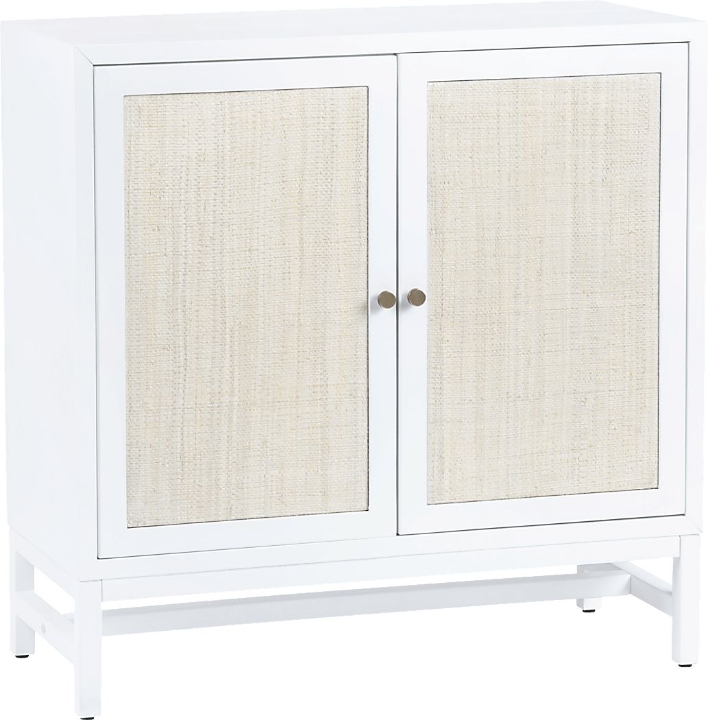 Parkmont White Accent Cabinet