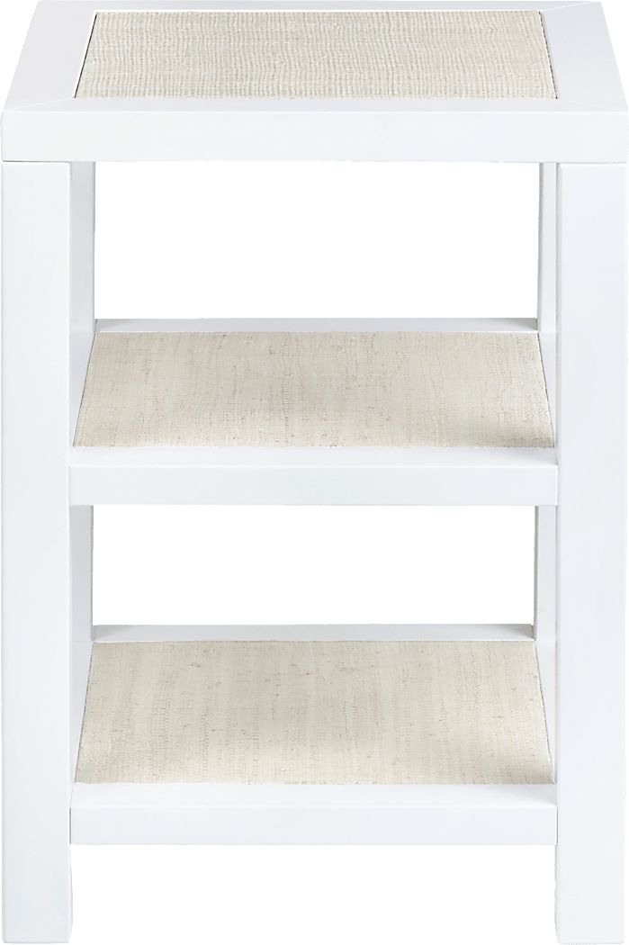 Parkmont White Accent Table - Thumbnail 2