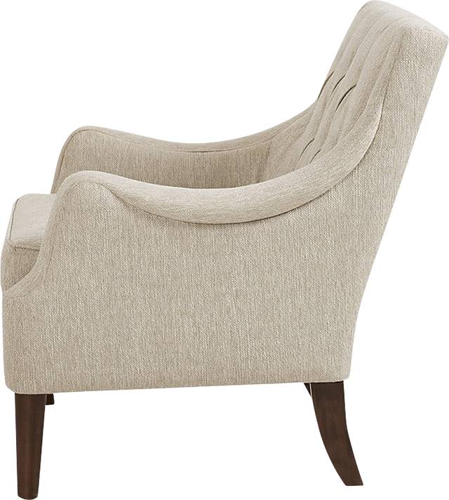 Parknoll Cream Accent Chair - Thumbnail - Image 4