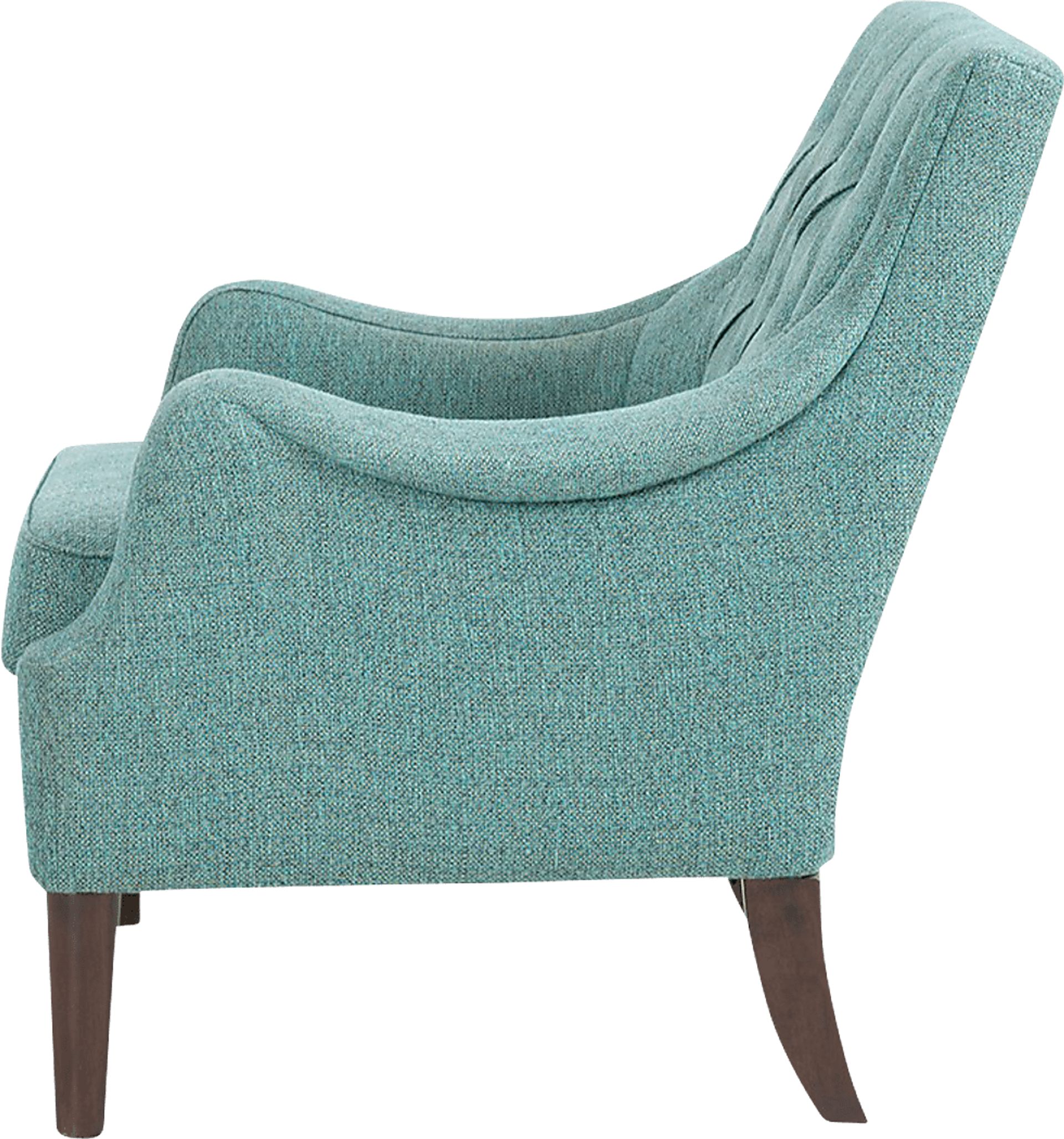 Parknoll Teal Accent Chair - Image 4