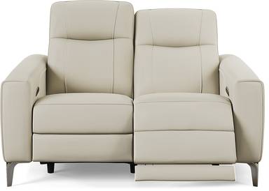 dual power reclining loveseat