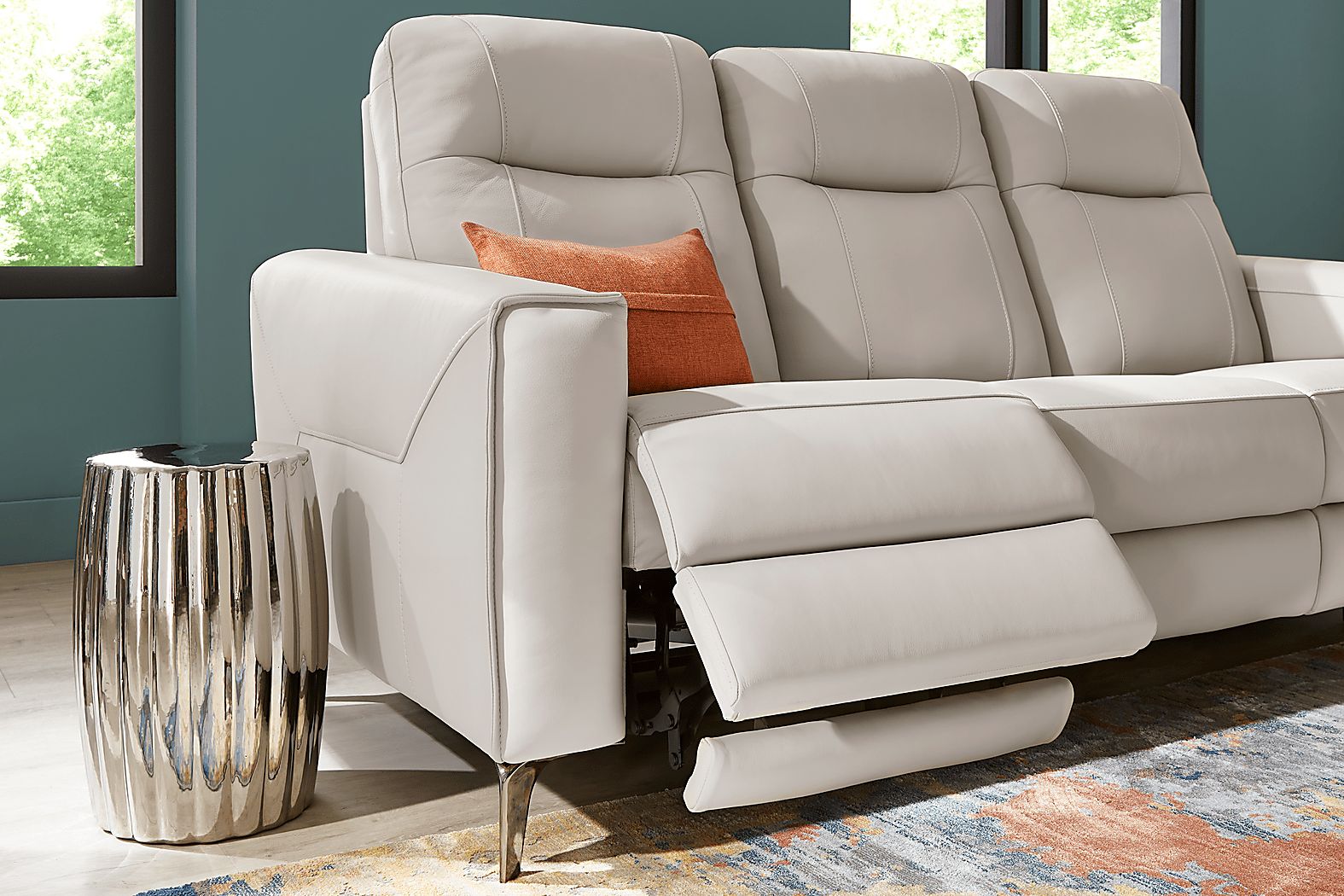 Room & Board Parkside Heights Leather Reclining Living Room Set - Thumbnail 3
