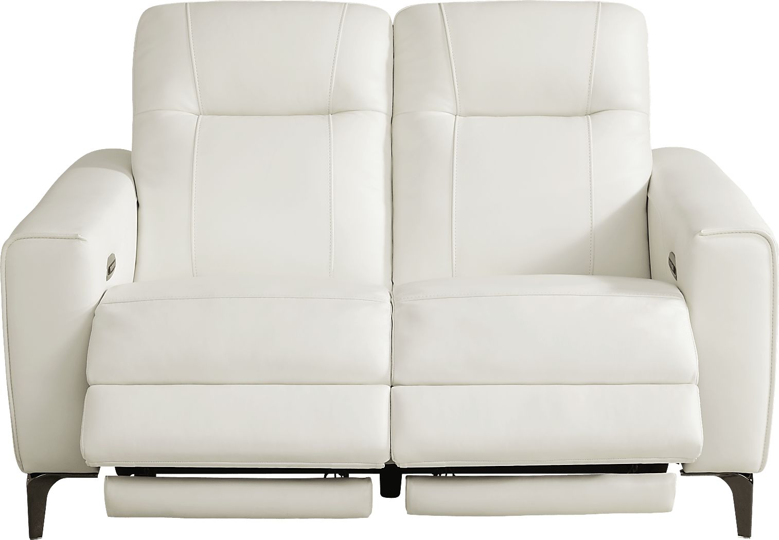 Parkside Heights Leather Dual Power Reclining Loveseat