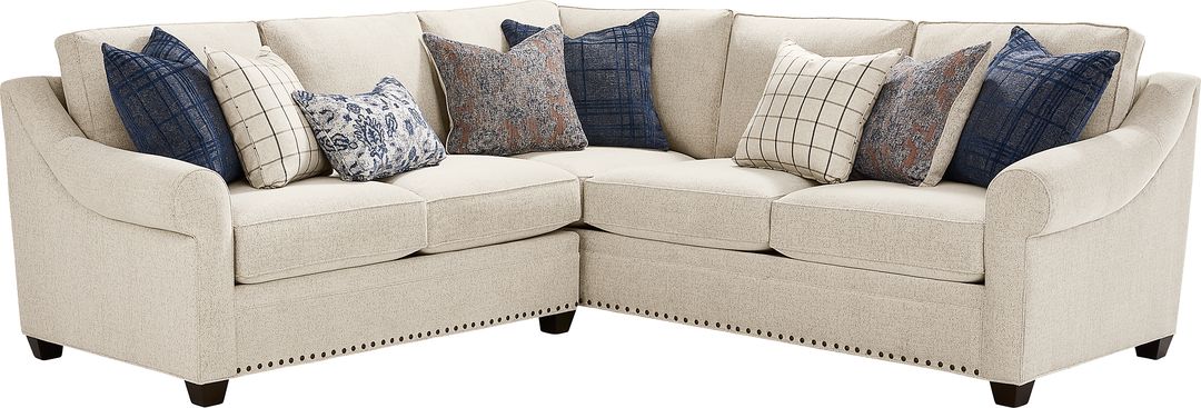 Parkview Beige 2 Pc Sectional